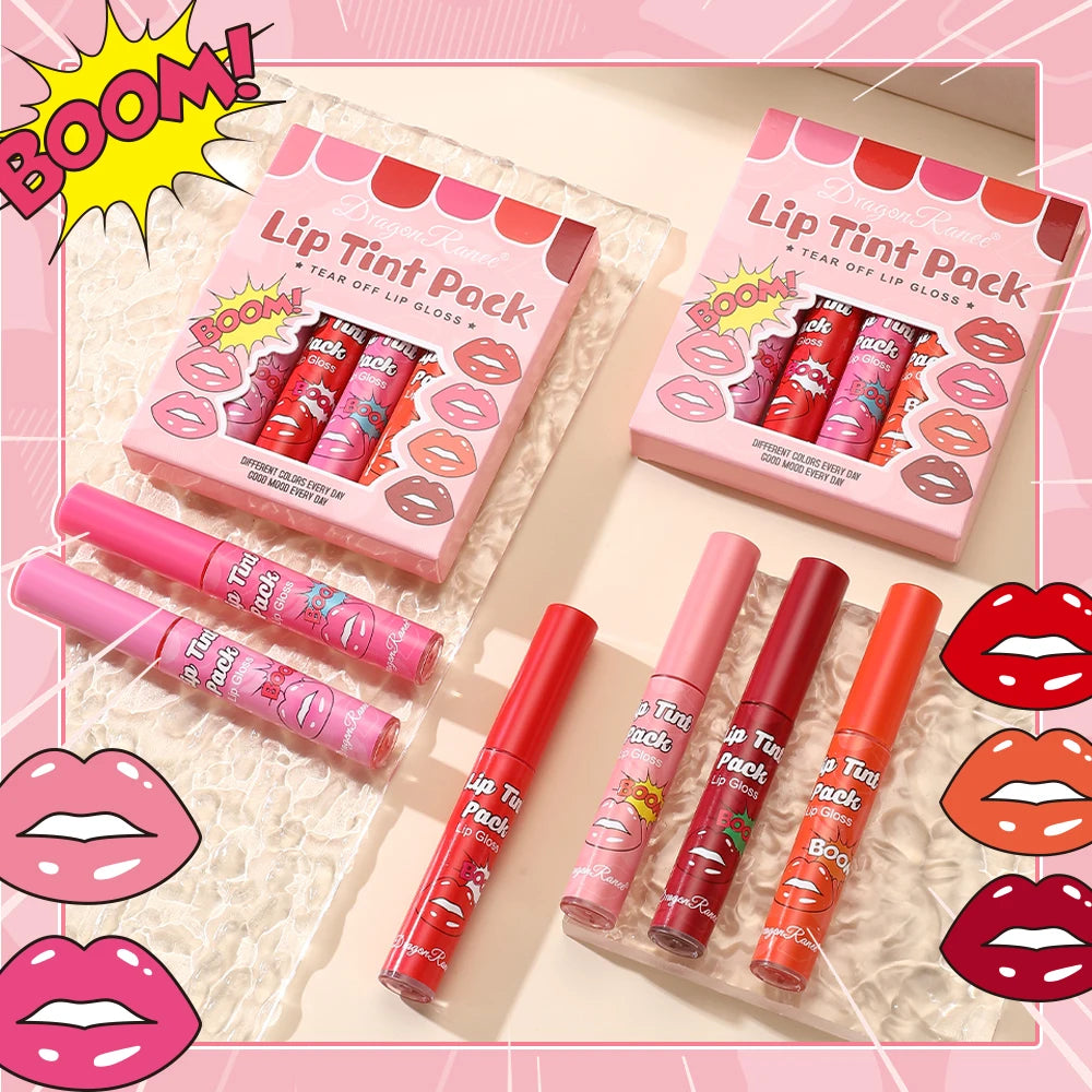 Tear off lipstick moisturizing