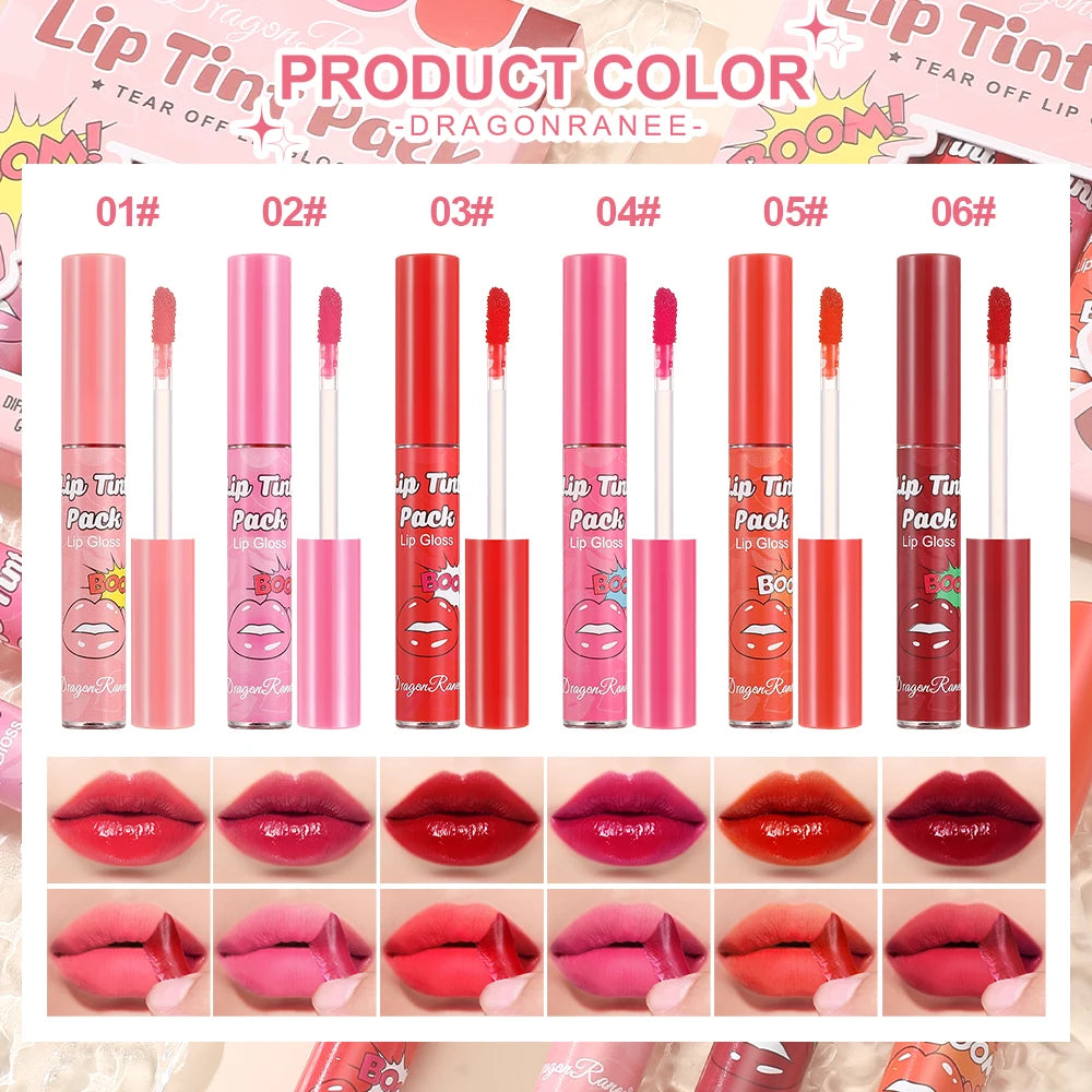 Tear off lipstick moisturizing