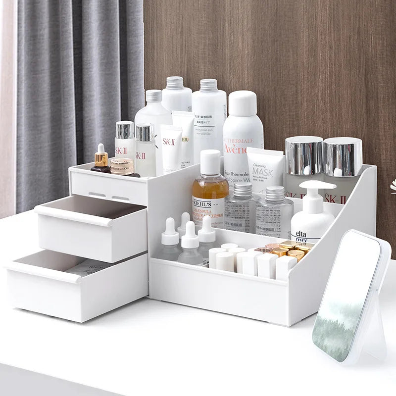 Cosmetics organizer box