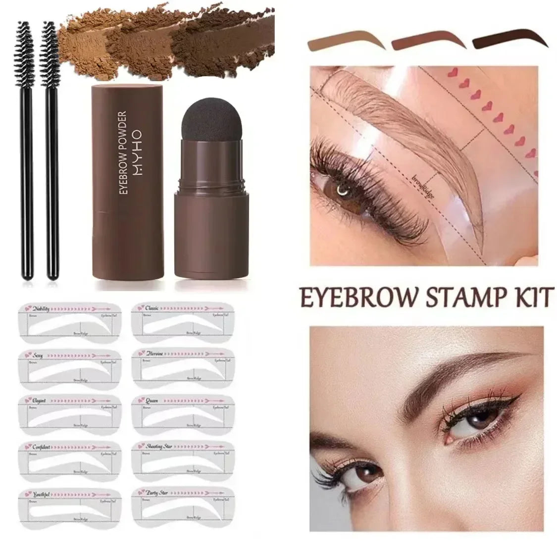 Complete professional Eyebrow Powder