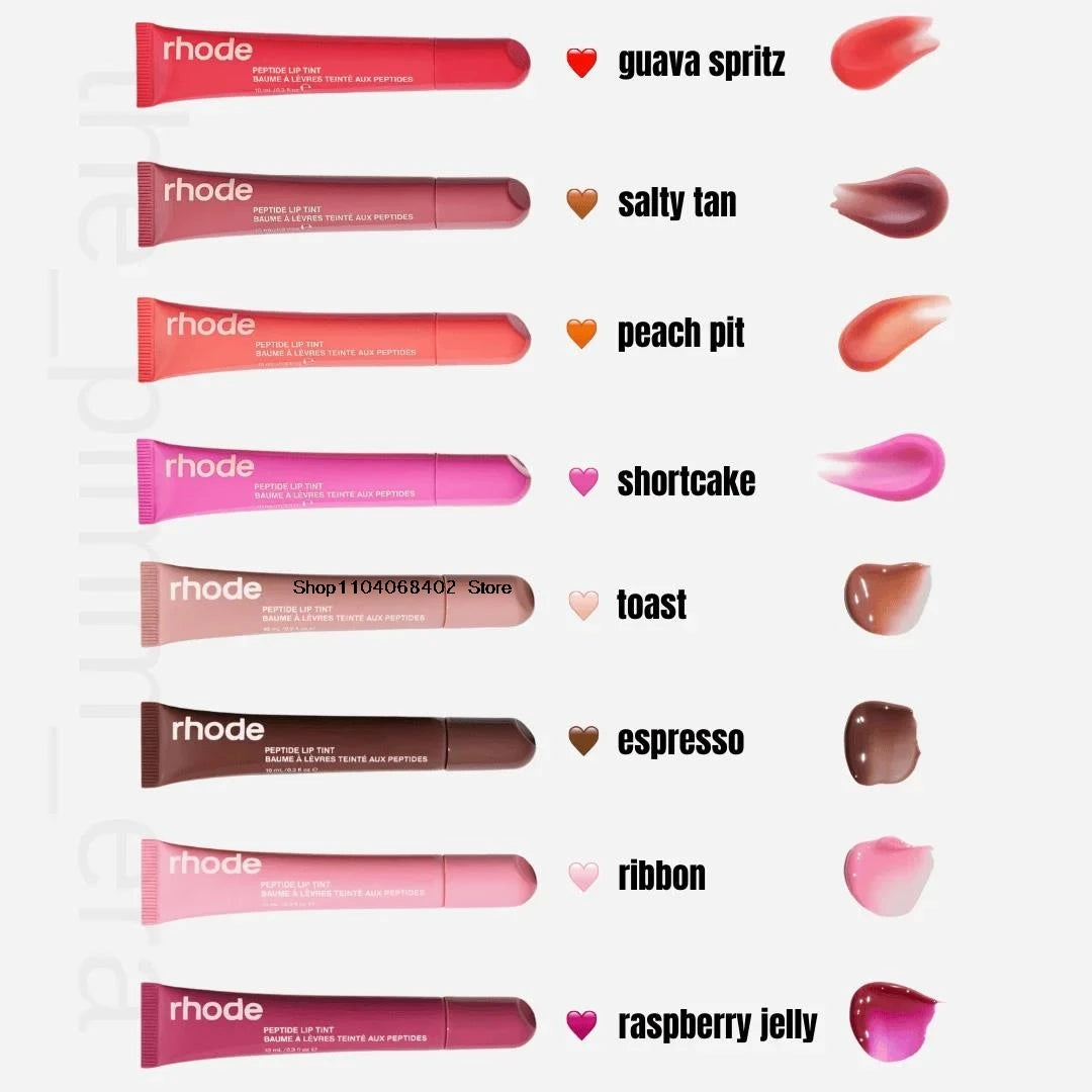 RHODE Makeup Toast Cheek Blush Cream Blusher Stick Lip Gloss Phone Case For iPhone INS SALTY TAN Raspberry Espresso Lipstick INS