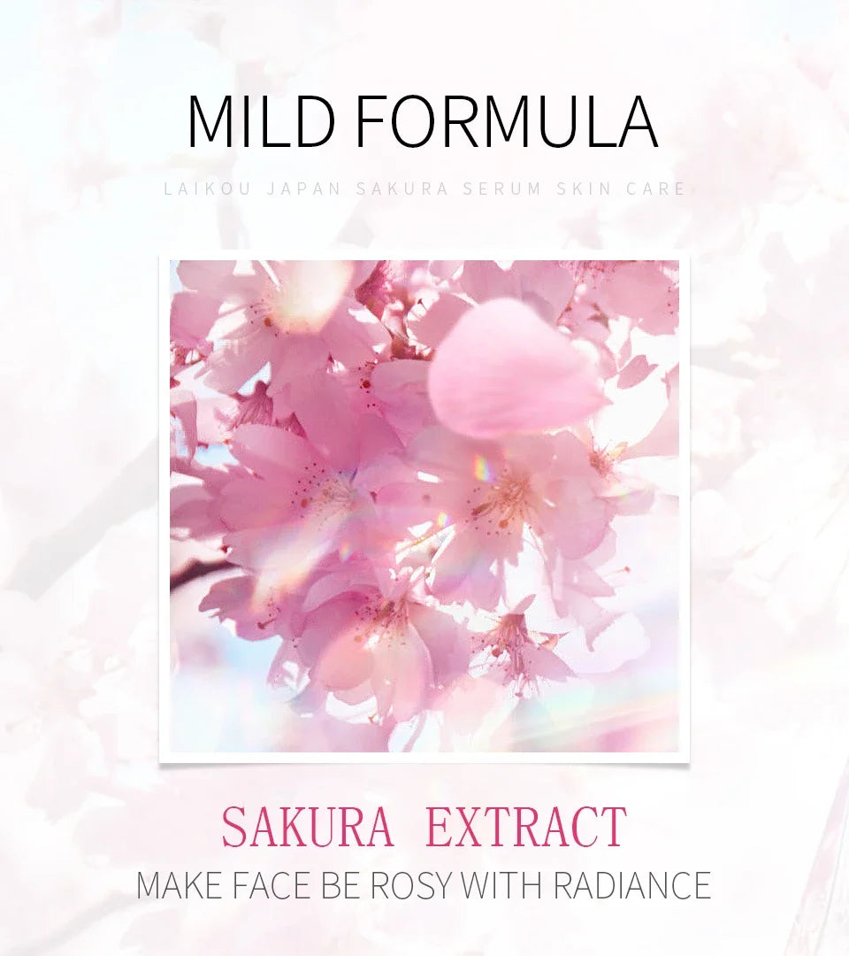 Sakura Radiance – Hydrating & Anti-Wrinkle Serum