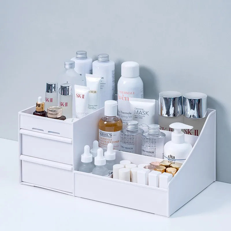 Cosmetics organizer box