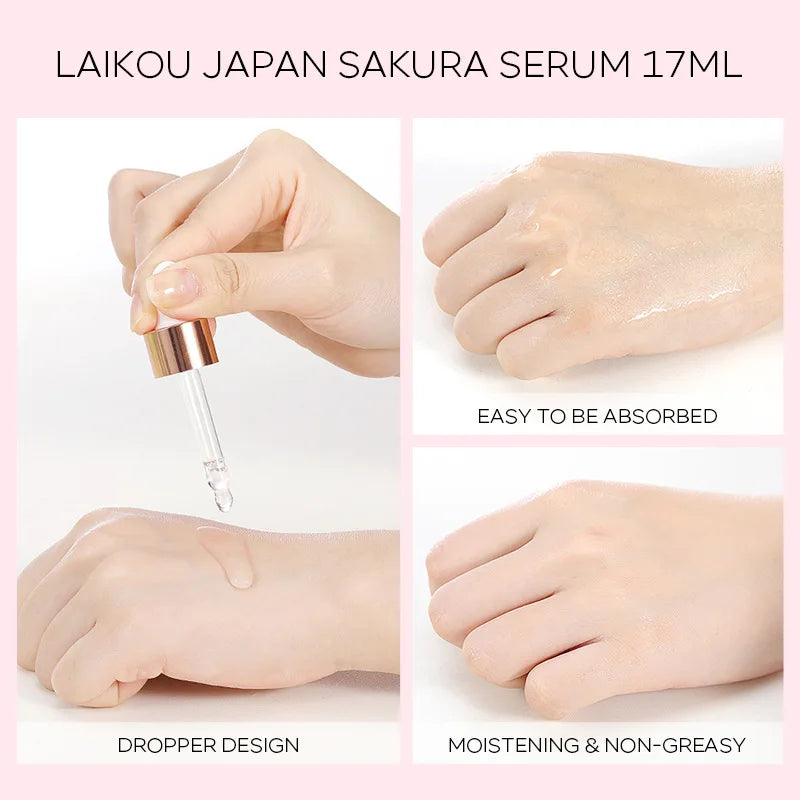Sakura Radiance – Hydrating & Anti-Wrinkle Serum