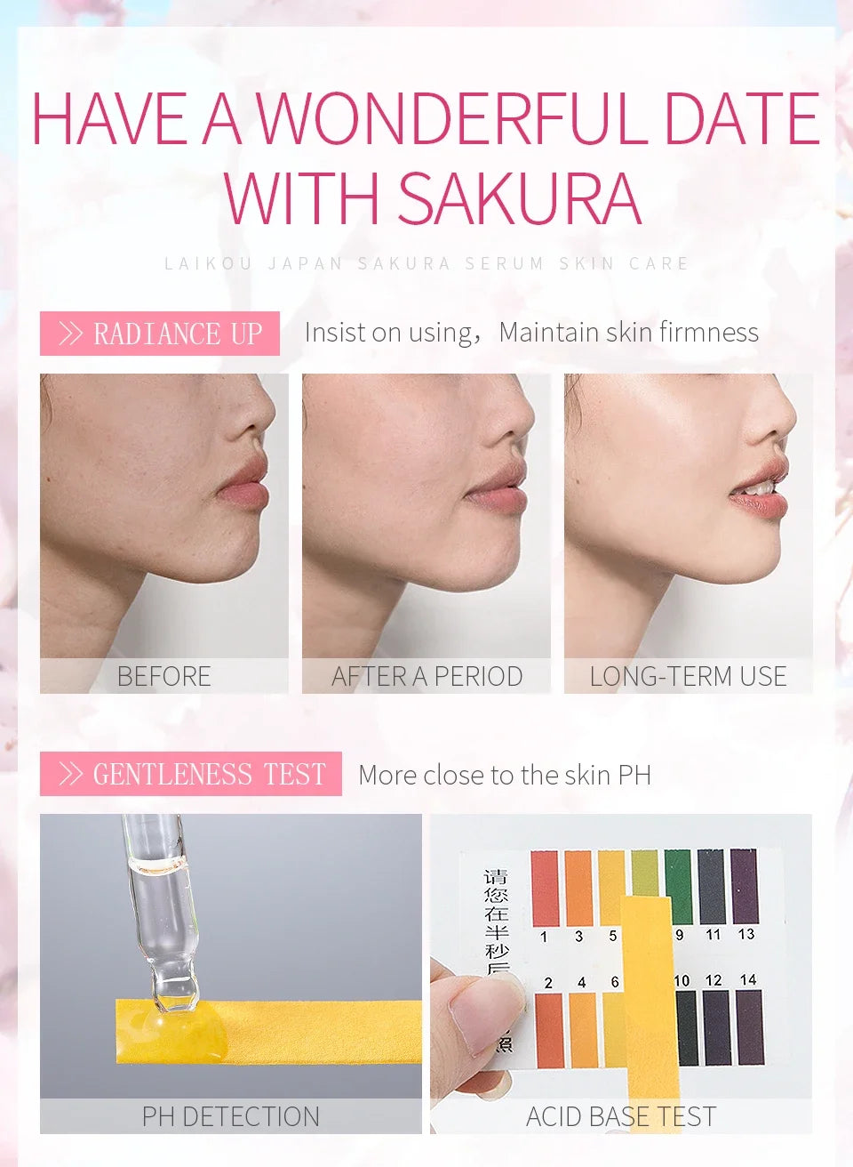 Sakura Radiance – Hydrating & Anti-Wrinkle Serum